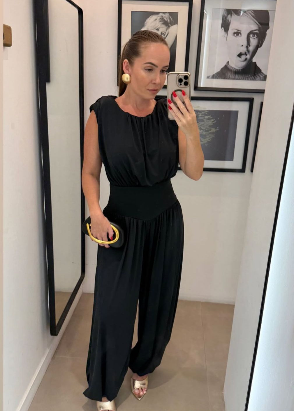 Macacão Longo Feminino Elegante